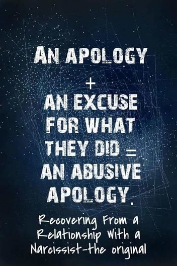 The Fake Apology